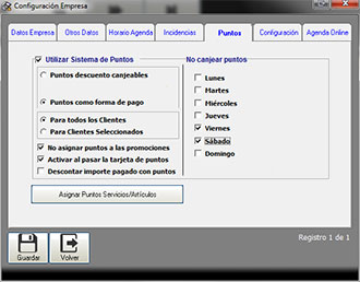 Manager Sistema de Puntos